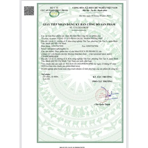 Euca-PP Pharco - 40 viên - Hỗ trợ giảm ho, giảm đờm do vi.êm họng