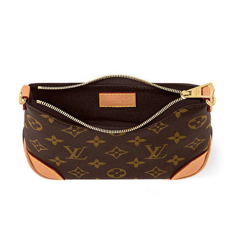 (Cao cấp) Túi Xách Tay Nữ Louis Vuitton LV Nano Boulogne M25519 Màu Nâu Be Chính hãng