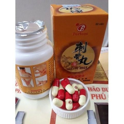 (Loại Xịn) Viên uống Gai cốt hoàn hỗ trợ đau nhức xương khớp, phong thấp nhức mỏi, đau lưng, nhức khớp, viêm khớp - Hộp 