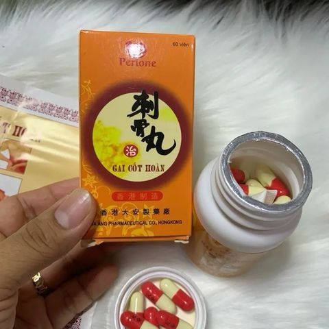 (Loại Xịn) Viên uống Gai cốt hoàn hỗ trợ đau nhức xương khớp, phong thấp nhức mỏi, đau lưng, nhức khớp, viêm khớp - Hộp 