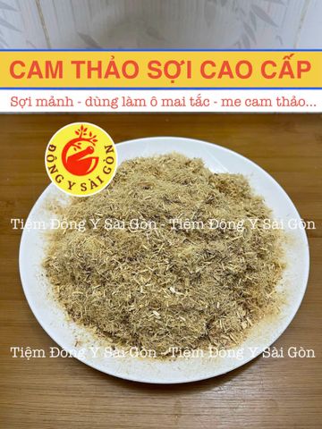Sợi Cam Thảo 100g (Dùng Làm Ô Mai Cam Thảo) 100gram