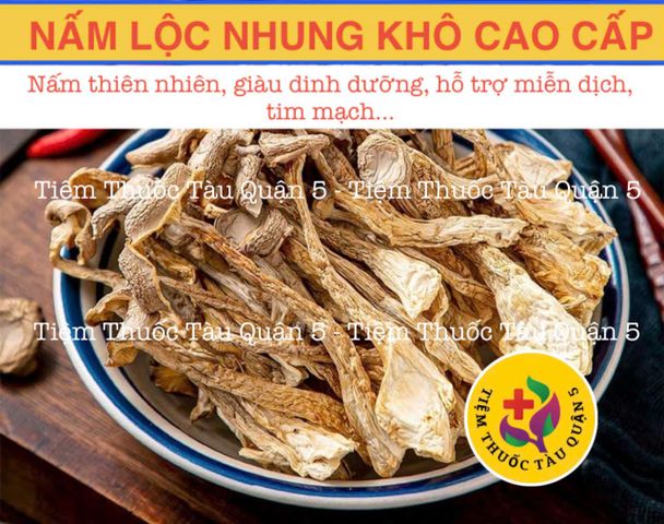 Nấm Lộc Nhung Thiên Nhiên Khô Cao Cấp 651918