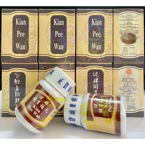 (Hộp 30 Viên) Viên Uống Tăng Cân Kian Pee Wan - Giúp Ngủ Ngon, Ăn Ngon, Xuất Xứ Malaysia, Thực Phẩm Chức Năng Tự Nhiên Chính Hãng