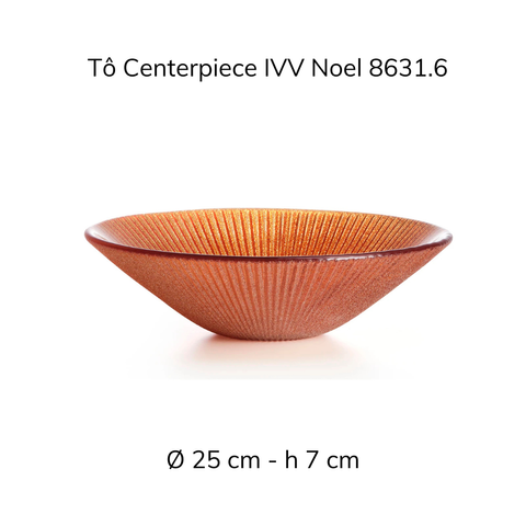 Tô IVV Noel Centerpiece Glitter 25cm