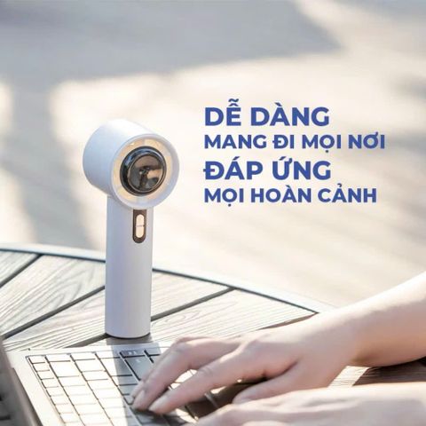 Quạt Tích Điện Wx638, 100 Tốc Độ Gió 