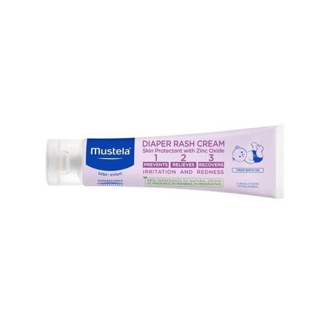 Kem Chống Hăm Tã Mustela - Kem Dưỡng Da Vitamin Barrier Cream 50ml Cho Trẻ Sơ Sinh, Ngăn Ngừa Và Phục Hồi Da Nhạy Cảm