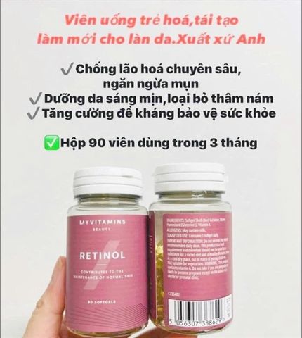 Viên Uống Collagen Myvitamins 90 Viên – hỗ trợ làm đẹp da