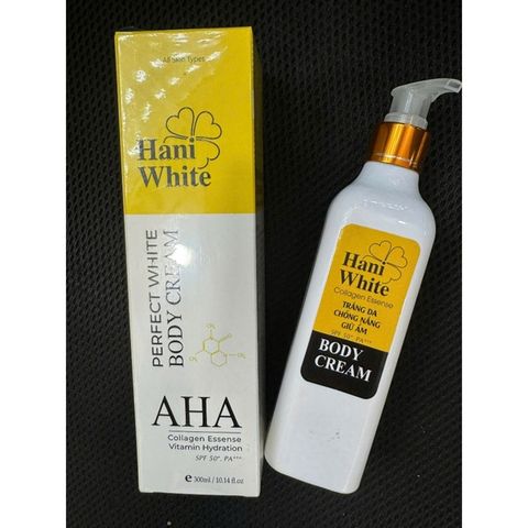 Kem dưỡng body Hani White Collagen 300ml – dưỡng ẩm, mềm da