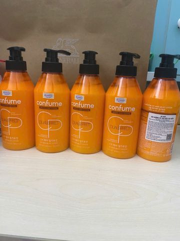 Xả khô( sữa dưỡng) tạo kiểu tóc mềm Confume Haiir Miky Lotion