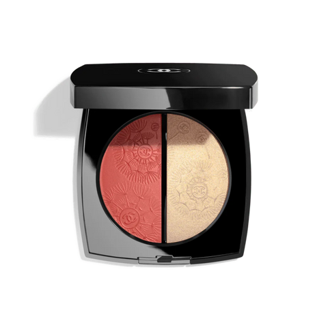 (Cao cấp) Phấn CHANEL Jardin Imaginaire Blush & Highlighter Duo #Gold & Peach Chính hãng
