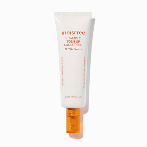 (Cao cấp) Kem chống nắng dưỡng sáng da INNISFREE VITAMIN C TONE UP SUNSCREEN SPF50+ PA++++ 50mL Chính hãng