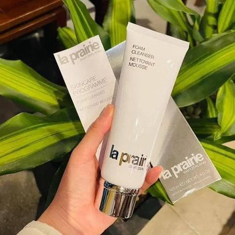 (Chai 125ml) Sữa Rửa Mặt La Prairie Foam Cleanser (Làm Sạch Sâu Trong Lỗ Chân Lông) Chính Hãng
