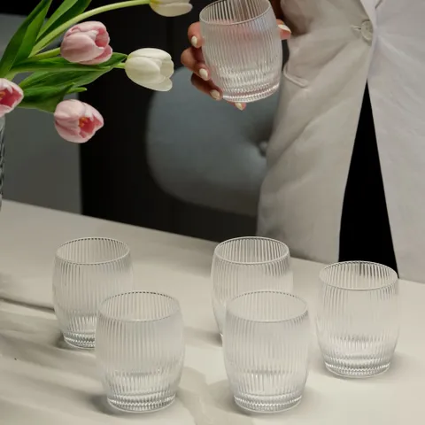 Set 6 cốc IVv Gluglu Clear