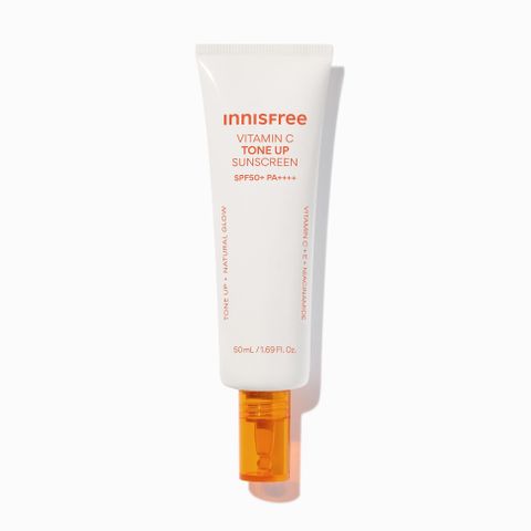 (Chai 50ml) Kem chống nắng dưỡng sáng da INNISFREE VITAMIN C TONE UP SUNSCREEN SPF50+ PA++++ Chính Hãng