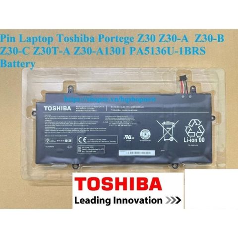 Pin Laptop Toshiba Portege Z30 Z30-A Z30-B Z30-C Z30T-A Z30-A1301 PA5136U-1BRS