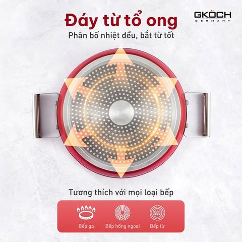 BỘ NỒI GKÖCH 4 MÓN