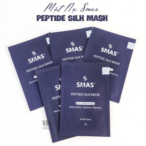 Mặt nạ cấp ẩm và dịu da Smas Peptide Silk Mask