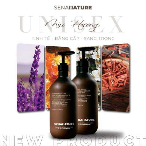 SỮA TẮM NƯỚC HOA CAO CẤP SENANATURE   Sạch Sâu Dưỡng Ẩm Hàn Quốc