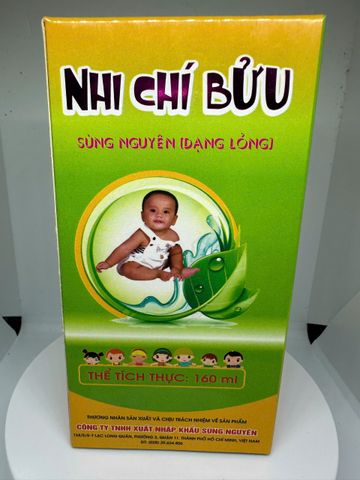Nhi chí bửu hỗ trợ trẻ tiêu hoá kém, kém ăn