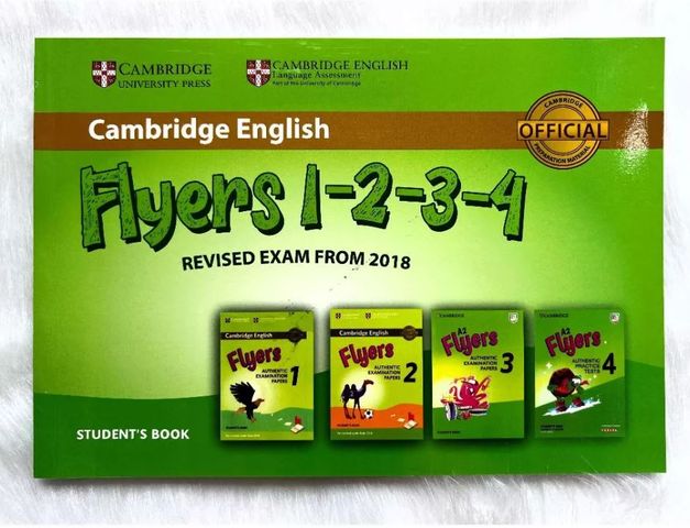 Cambridge English SMF in gộp 1-4 khổ ngang - Có đáp án file nghe