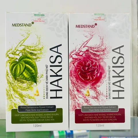 Dung dịch vệ sinh phụ nữ HAKISA Medstand - 120ml