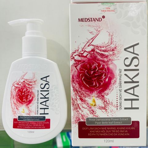 Dung dịch vệ sinh phụ nữ HAKISA Medstand - 120ml