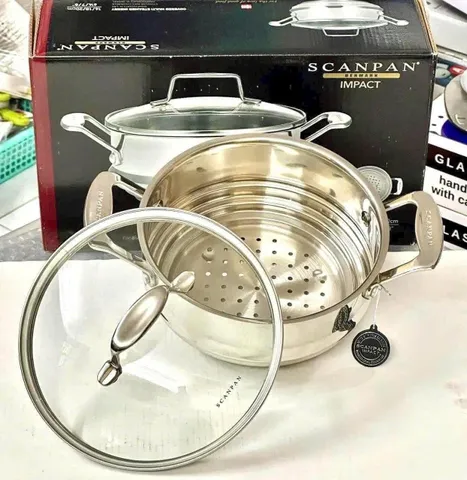 XỬNG HẤP 3 NẤC  INOX SCANPAN IMPACT