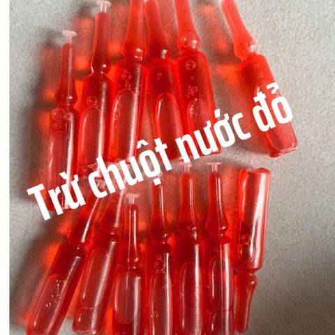 [SIÊU HIỆU QUẢ] COMBO 100 Lọ Chuột Nước Đỏ hàng nội địa Trung Quốc. Trừ sạch nhanh tất cả các loại chuột cam kết hiệu quả ngay sau 1 lần sử dụng
