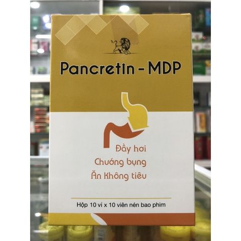 Pancretin - dùng khi bị đầy hơi, chướng bụng, ăn không tiêu