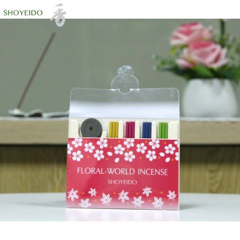 Hương hoa Nhật Bản gồm 4 mùi làm thơm không gian - Floral World Incense