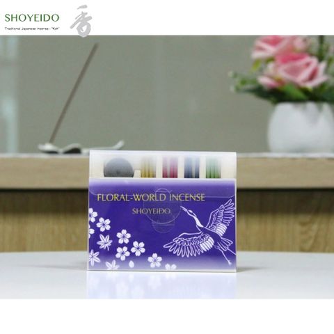 Hương hoa Nhật Bản gồm 4 mùi làm thơm không gian - Floral World Incense