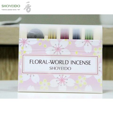 Hương hoa Nhật Bản gồm 4 mùi làm thơm không gian - Floral World Incense