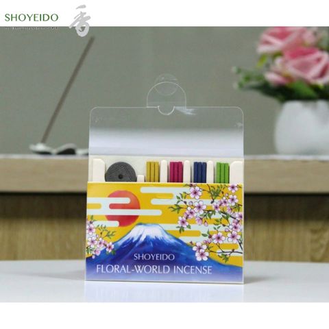 Hương hoa Nhật Bản gồm 4 mùi làm thơm không gian - Floral World Incense