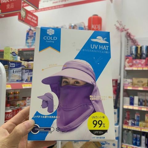 Mũ chống nắng Clover Nhật Bản 360° 4WAY UPF50+ 653252