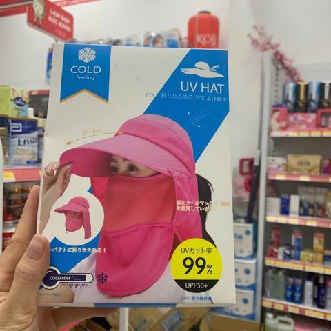 Mũ chống nắng Clover Nhật Bản 360° 4WAY UPF50+ 653253