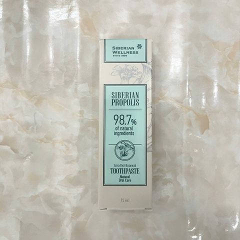 Kem đánh răng thảo dược Siberian Wellness, giúp hạn chế hôi miệng, chăm sóc răng miệng toàn diện - Tuýt 75 ml