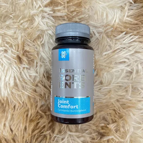 Thực phẩm Siberian Wellness  Sorbents Joint Comfort, hỗ trợ ngăn ngừa thoái hóa khớp, chai 90g
