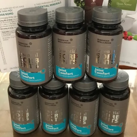 Thực phẩm Siberian Wellness  Sorbents Joint Comfort, hỗ trợ ngăn ngừa thoái hóa khớp, chai 90g
