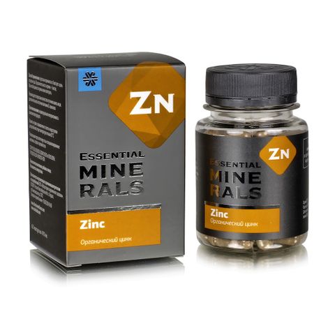 Essential Minerals Zinc (Zn) Siberian, bổ sung kẽm và vitamin, hỗ trợ tăng cường sức đề kháng