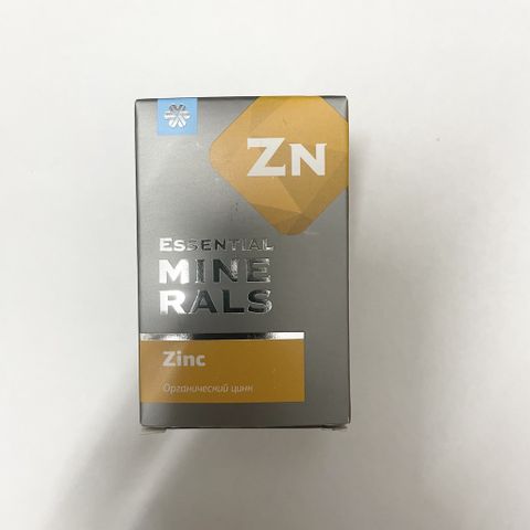 Essential Minerals Zinc (Zn) Siberian, bổ sung kẽm và vitamin, hỗ trợ tăng cường sức đề kháng