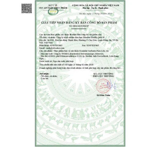 Thực phẩm Siberian Wellness Pure Life, hỗ trợ tiêu hóa, nhuận tràng, ngăn ngừa táo bón, chai 80g