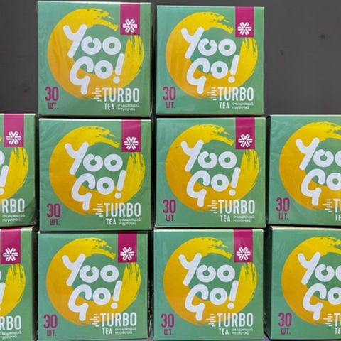 Trà thảo mộc YOO GO Turbo Tea  - Giúp thải độc, thanh lọc cơ thể -  30 túi lọc