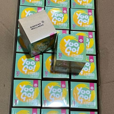 Trà thảo mộc YOO GO Turbo Tea  - Giúp thải độc, thanh lọc cơ thể -  30 túi lọc
