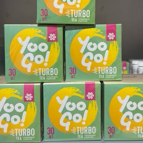 Trà thảo mộc YOO GO Turbo Tea  - Giúp thải độc, thanh lọc cơ thể -  30 túi lọc