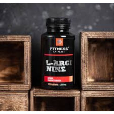 L arginine thực phẩm bảo vệ sức khỏe Fitness Catalyst. L-Arginine - 120 viên/lọ