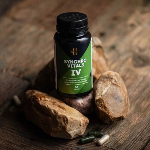 Thực phẩm Siberian Wellness Synchrovitals IV, Hỗ trợ bảo vệ chức năng gan khỏe mạnh, chai 60 viên