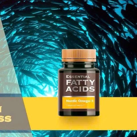 Thực phẩm Siberian Wellness Nordic Omega-3, thực phẩm bổ sung omega-3 cho sức khỏe, chai 60 viên.