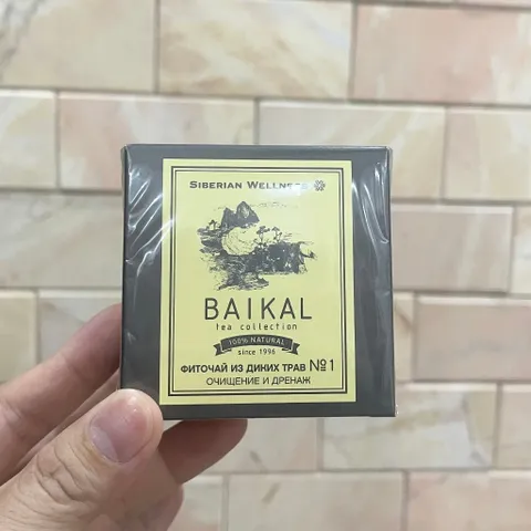 Trà thảo mộc Siberian Wellness Baikal tea N1, thanh nhiệt giải độc và hỗ trợ nhuận tràng,Hộp 30 gói.