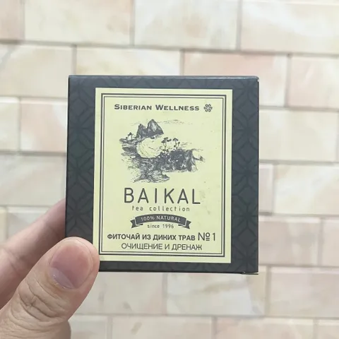 Trà thảo mộc Siberian Wellness Baikal tea N1, thanh nhiệt giải độc và hỗ trợ nhuận tràng,Hộp 30 gói.