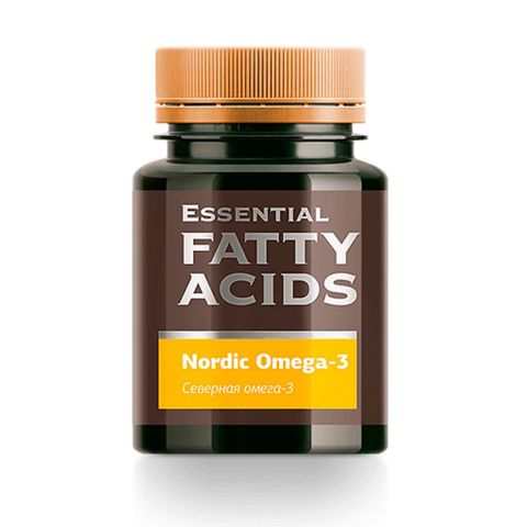 Thực phẩm Siberian Wellness Nordic Omega-3, thực phẩm bổ sung omega-3 cho sức khỏe, chai 60 viên.